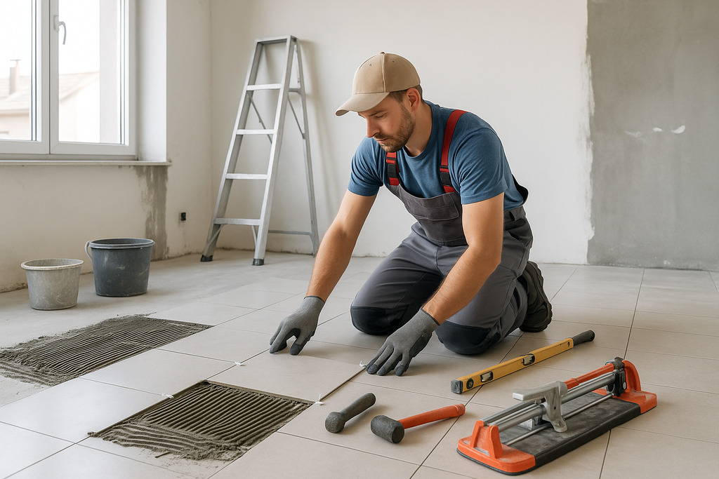 Pose de carrelage et sols